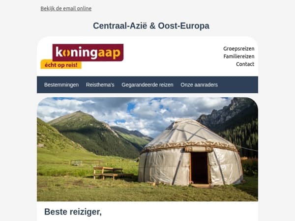 Het mooiste van Centraal-Azië en Oost-Europa