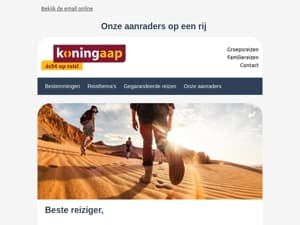 Weg = Weg! Pak je kans op deze populaire groepsreizen