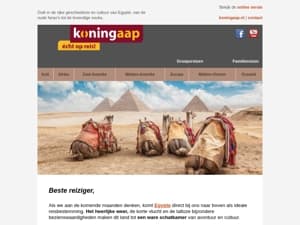 Reis mee naar Egypte