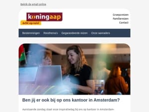 Zien we jou op 26 januari in Amsterdam?