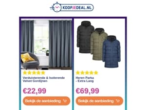 ⚠️ Speciaal voor jou: