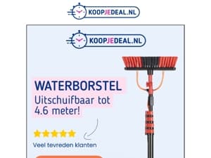 Bespaar 90% op de lenteschoonmaak!