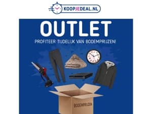 Outlet = Aangevuld ⚠️