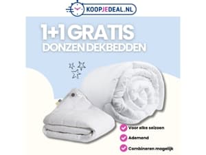 1+1 GRATIS: Dons dekbedden