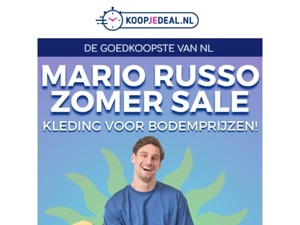 RE: Mario Russo Kleding Sale!