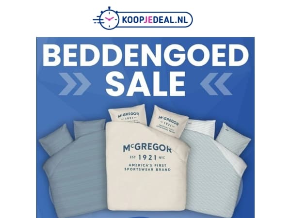 Mega Beddengoed Sale 🛌🏻 -70% Korting