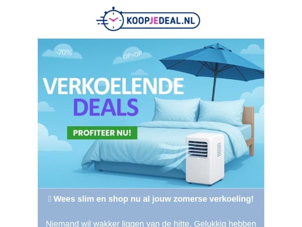 Verkoelende Sale ❄️ Laagste prijzen van NL
