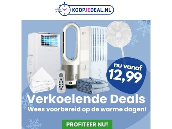 Verkoelende Sale ❄️ Shop vanaf 12,99