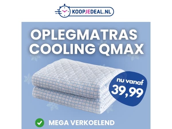 Hete nachten? Niet met dit Matras 🔥