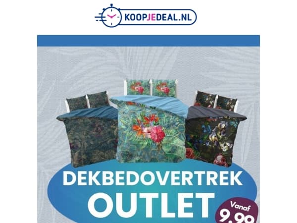 Dekbedovertrekken voor 9,99 💤