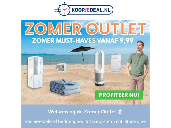 Voorbereid op de Warme Dagen?🔥