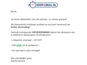 Goedkoop Dekbed Kopen?