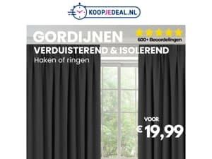 Gordijnen met 10% EXTRA Korting 📉