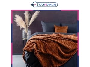 NU: Teddy Plaid Rib €9,99 🧸 | Hoeslaken Stretch €7,99 🛌🏻 | Gevoerde Winterjas €39,99 🧥