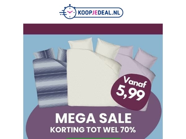 Mega Dekbedovertrekken Sale 🛌🏻