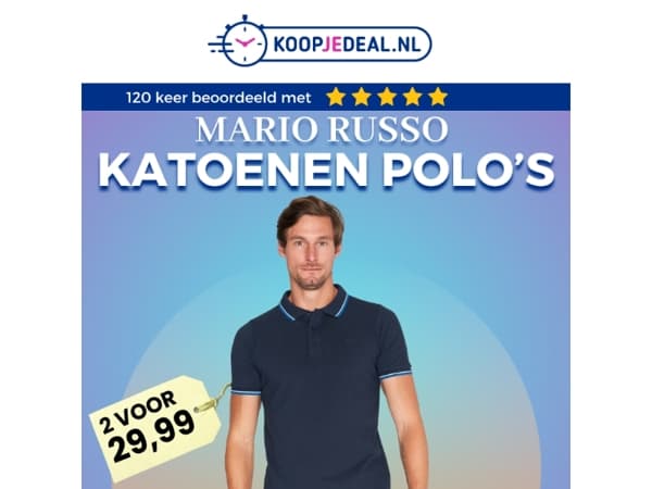 Mario Russo Polo's zijn Terug! 👕