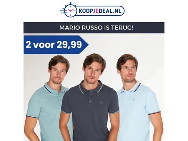 RE: 2 Polo's voor €29,99 🤑 Mis het niet!
