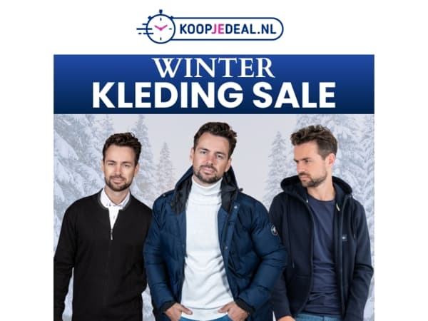 Winter Kleding Sale ❄️ 60% Korting