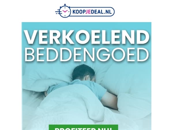 Verkoelend Beddengoed Extra Goedkoop!