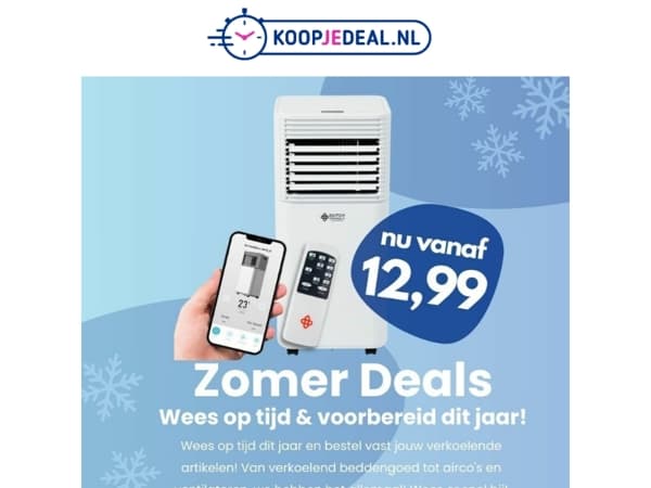 Al klaar voor het warme weer?