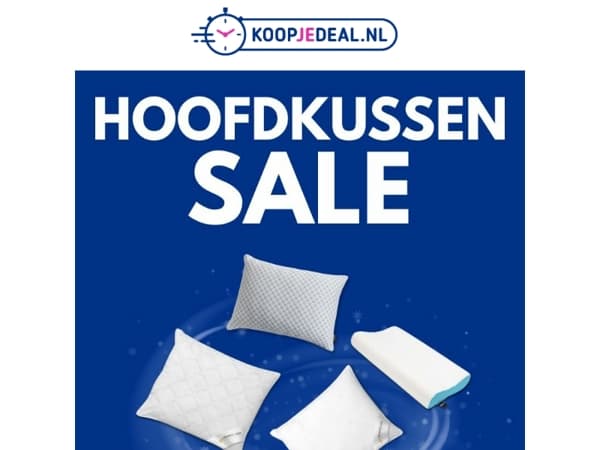 HOOFDKUSSENS vanaf 9,99 ☁️