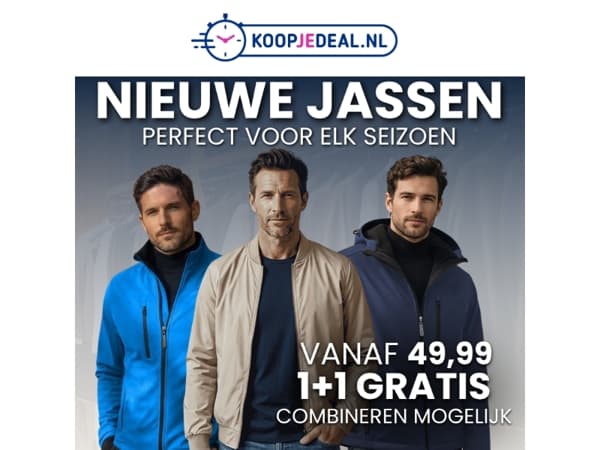 2 Jassen voor 49,99 ✨ 1+1 GRATIS