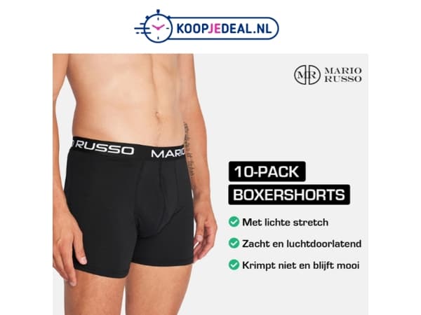Actie: Mario Russo Boxershorts ✨