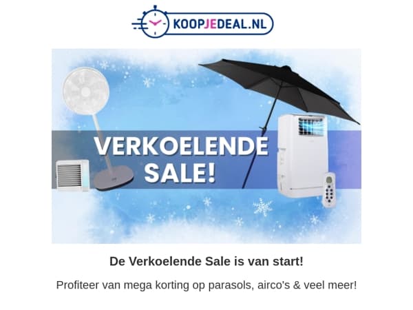 Verkoelende Sale ❄️-70%