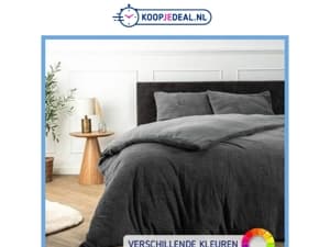 NU: Dekbedovertrek Teddy €12,99 🧸| Comfortabel Vest €22,99 🔥| Wijnrek Brody €17,50🍾