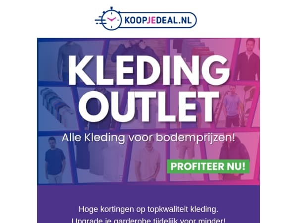 Kleding voor Bodemprijzen!