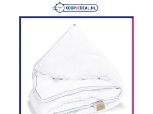 Dekbed 3D Air All Season €29,99 🔥 | Hoeslaken Jersey Stretch €7,99 🛏️ | Isolerende Gordijnen Linnen €24,99 ♨️