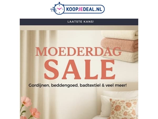 Nog geen Moederdagcadeau? 🎁