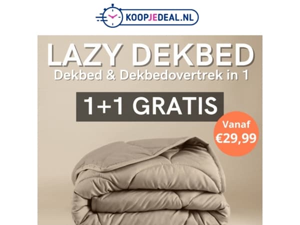 Geen Gedoe Met Je Bed Opmaken?