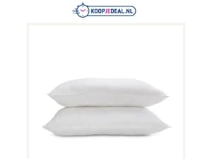 2-Pack Hoofdkussen €19,99 ☁️ | Easy Dekbed €24,99 🌙 | Hoeslaken Flanel €19,99 ✨