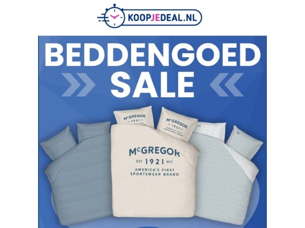 Beddengoed Sale ✨ Bespaar Groots 💰