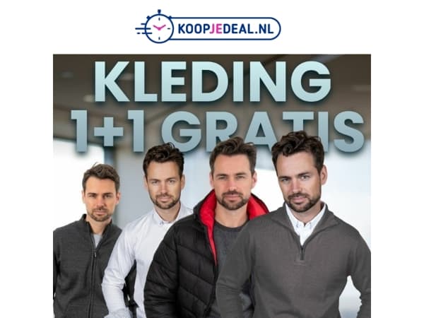 Kleding nu 1+1 GRATIS 👕