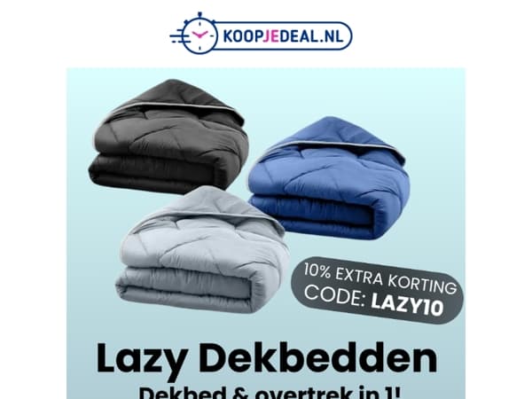 Lazy Dekbedden 10% Extra Korting 🛒