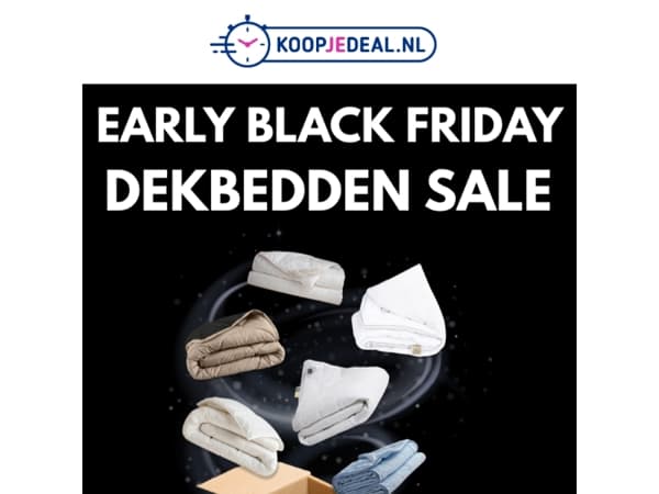 Dekbedden Black Friday Sale!