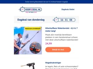 Extra goedkoopavond!