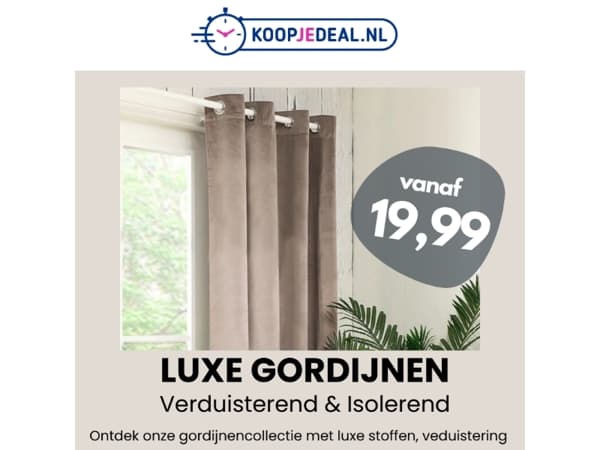 Goedkoop Luxe Gordijnen Kopen?