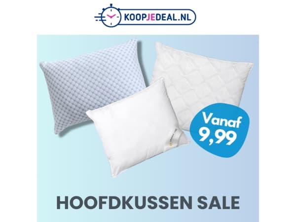 ☁️ Mega Hoofdkussen Sale ☁️