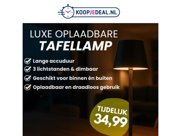 Draadloze Lamp: Mega Voordelig 💡