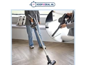 Steelstofzuiger + Kruimeldief €79,99 | Heren Parka €39,99 🔥| Salontafel Cruz €25,- ✨