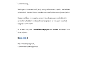 Informatie voor jou!
