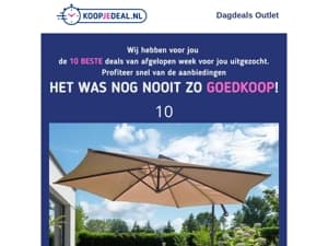 Je bent geselecteerd!