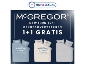 McGregor: 1+1 GRATIS
