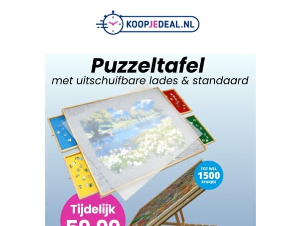 Premium Puzzelbord is Terug 🧩