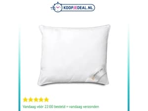 Anti-Snurk Hoofdkussen €24,99 😴 | 3 Salontafels €24,99 🤩 | Heren Parka €39,99 🥶