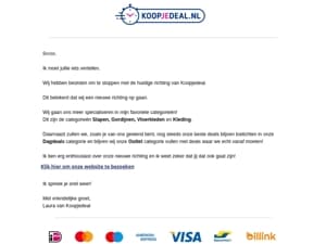 Mijn nieuwe richting