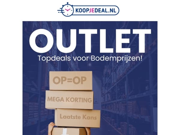 De Outlet = Aangevuld!